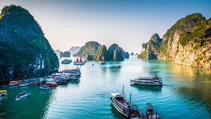 Klima Halong Bay temperatur, klimat och väder året runt
