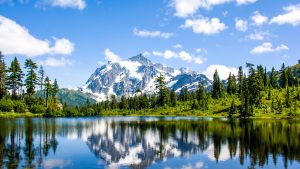 Klima North Cascades National Park temperatur, klimat och väder året runt