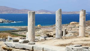 Klima Delos temperatur, klimat och väder året runt