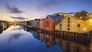 Klima Trondheim temperatur, klimat och väder året runt