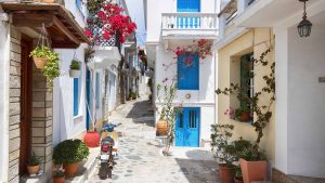 Klima Skopelos temperatur, klimat och väder året runt