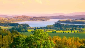 Klima Údolní nádrž Lipno temperatur, klimat och väder året runt