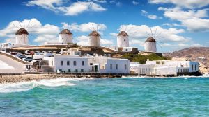 Klima Mykonos temperatur, klimat och väder året runt