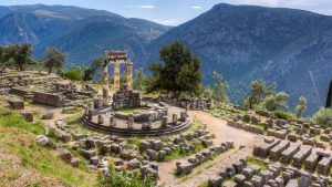 Klima Delphi temperatur, klimat och väder året runt