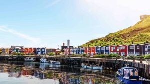 Klima Helgoland temperatur, klimat och väder året runt